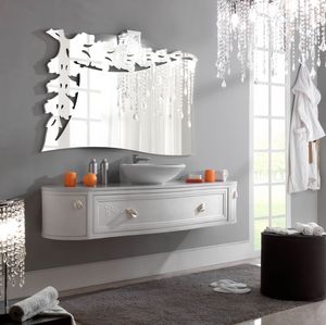 I Sogni Ba�o Comp. 1, Elegantes muebles de ba�o con base curva