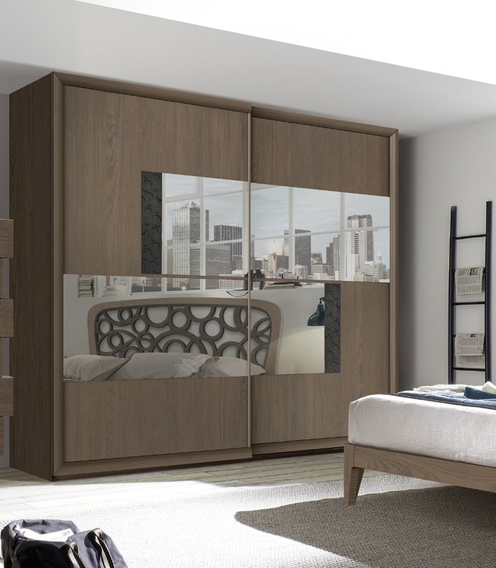 Anna dormitorio, Muebles de dormitorio con un diseño moderno.