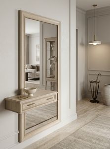 F 800, Mueble de entrada con espejo y caj�n.