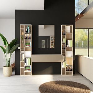 Lobby 04, Mueble de entrada con estantera
