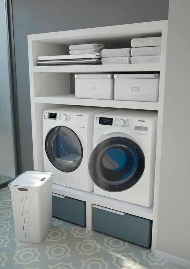 SPAZIO TIME 03  Mueble para lavandería Mueble para lavandería