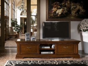 Art. 1752 Vivaldi, De largo soporte de la TV de madera, para clsicos de lujo salas de estar