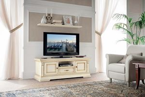 Art. 71CIBO02, Mueble TV de estilo cl�sico, en madera