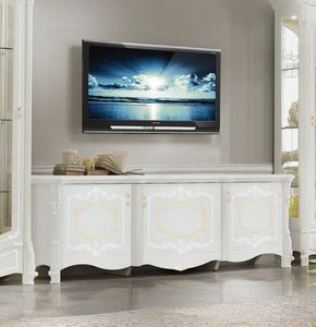 Giulietta Art. 3608, Mueble de televisin para una sala de estar glamorosa