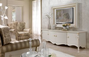 Incanto Comp. N. 4, Soporte de TV con un dise�o cl�sico