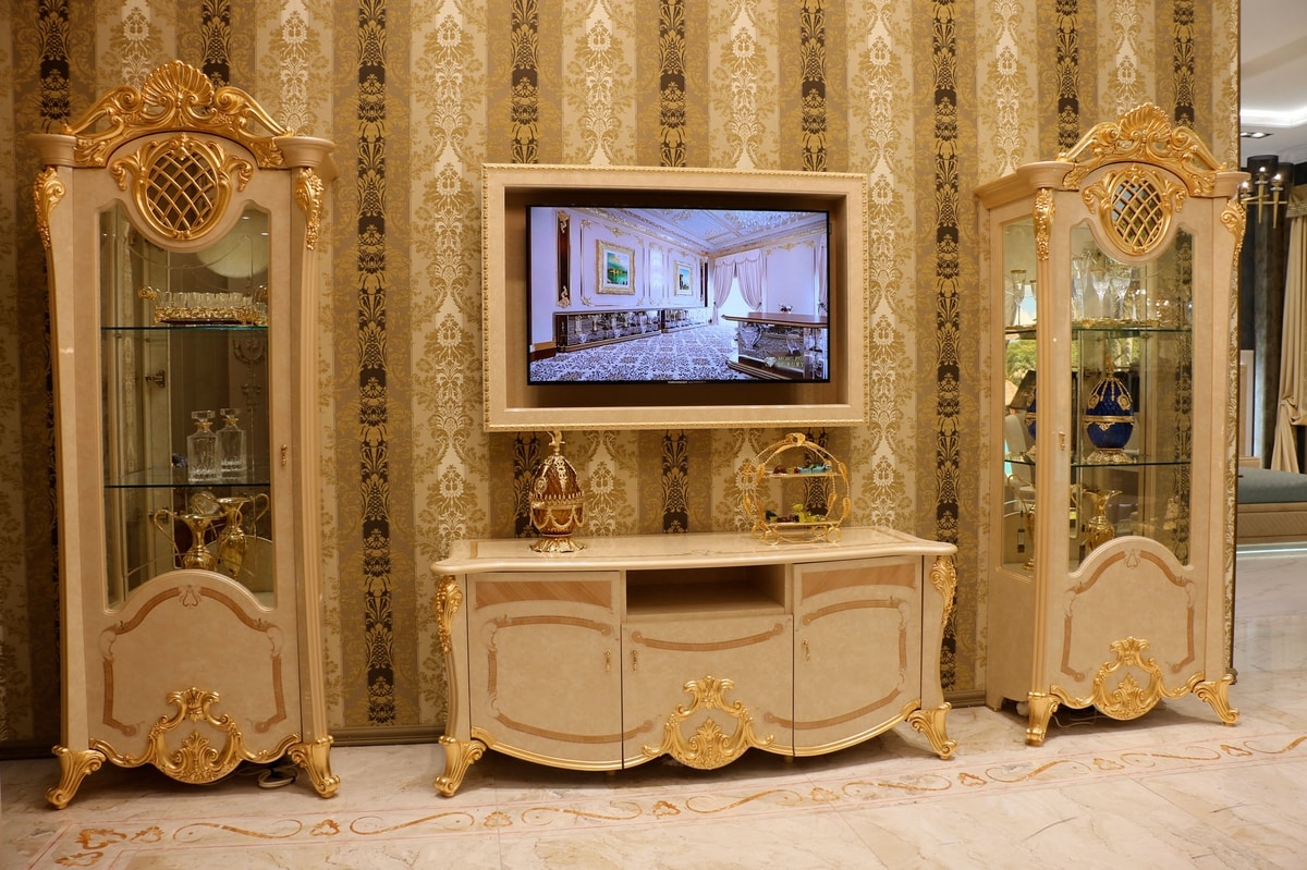 Mueble de TV para de estar de lujo. | IDFdesign