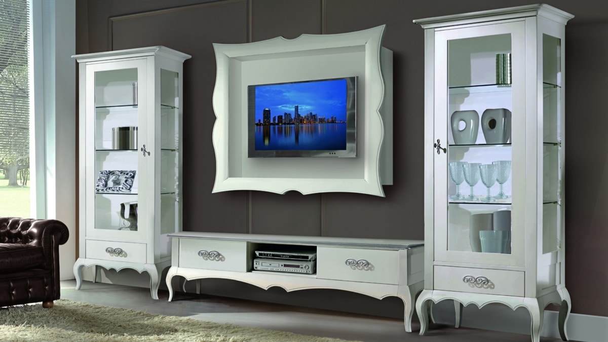 Encantador inteligente enlace Mueble de TV para sala de estar | IDFdesign
