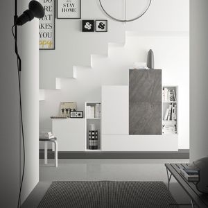 Spazio S308, Sistema de la pared de la sala de estar, con alta calidad