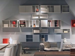 Carabottini, Muebles de la sala modular, personalizable composicin