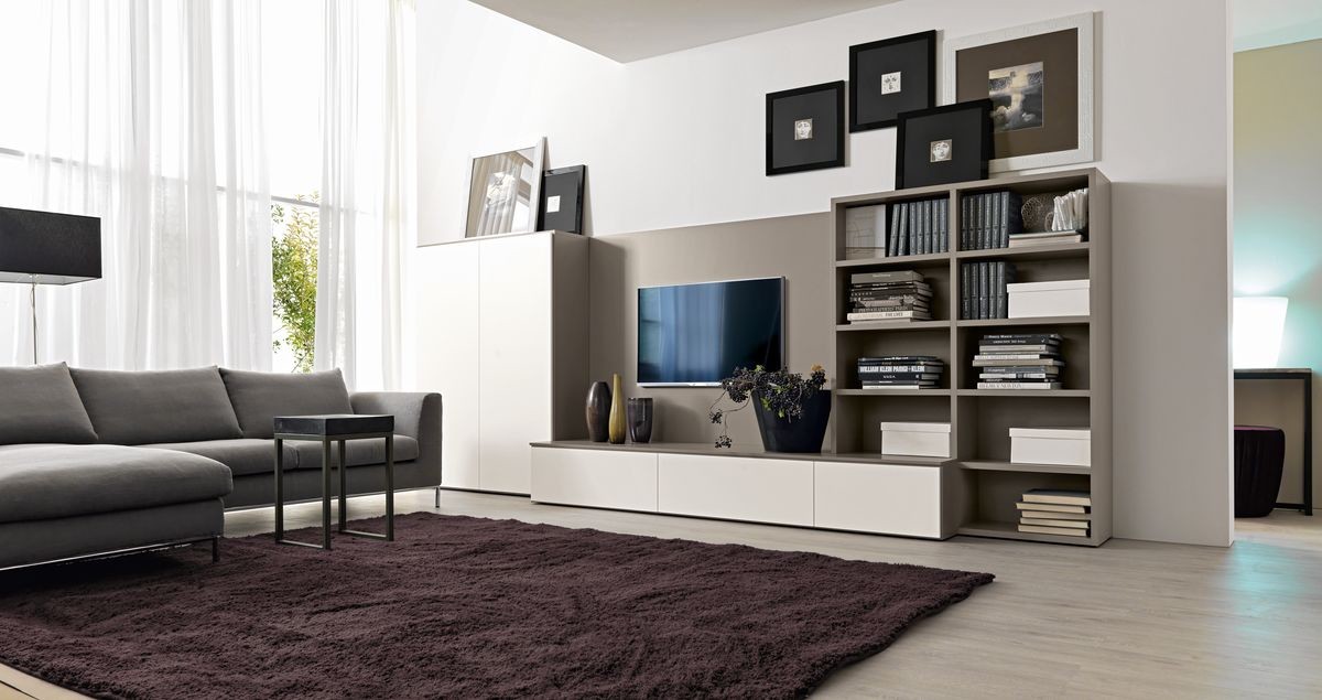 Muebles sistema para salas de estar con soporte para | IDFdesign