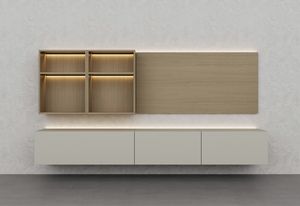 Climb Day 03, Mueble de pared para sal�n, dise�o contempor�neo.