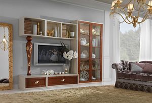 I Sogni Comp. N. 2, Composici�n de sala con escaparate y estanter�a