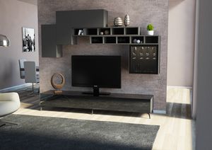 Living 02.2, Composici�n de sal�n con elementos colgantes.