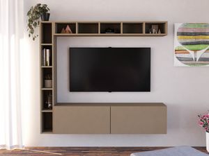 Living 17.2, Composici�n de pared de dise�o compacto, para el sal�n