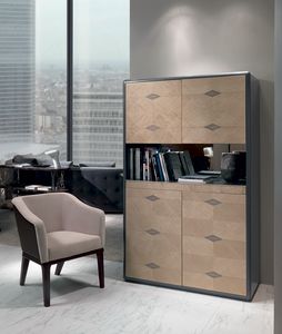 MB58 Desyo Lux mueble bar, Mueble de bar, con estante retrctil