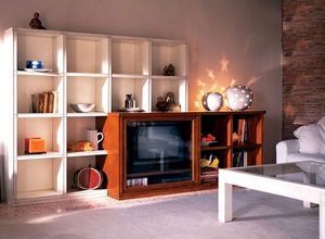 Scanzia SC 137, Muebles modulares de la sala de estar, fabricado en Italia