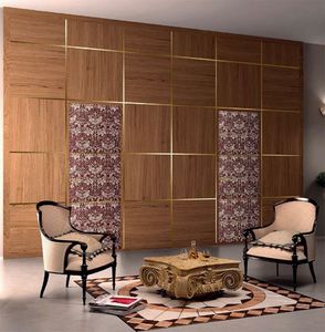 Arbat boiserie, Elegante pared con boiserie