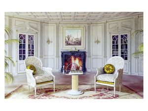 Boiserie Versailles living room, Boiserie con paneles de madera para salas de estar de estilo clsico