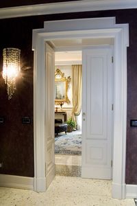 Internal Door, Doble puerta de madera maciza, de estilo clsico