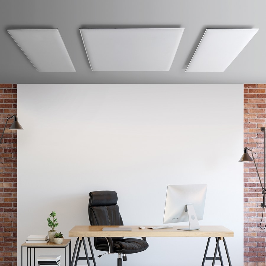 Oversize ceiling, Paneles de techo fonoabsorbentes