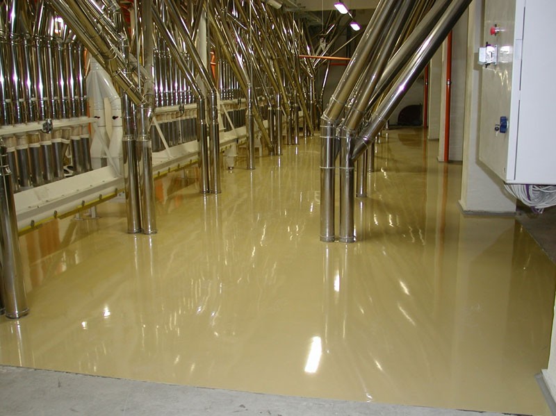 epoxy resin floors for the industry, Resistente al desgaste piso, resistente al agua, para las tiendas