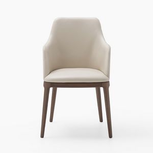 Saint Barth, Silla de estilo contempor�neo, con patas de madera.