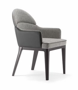 ASTON ARMCHAIR 062 PO, Silln pequeo con respaldo redondeado