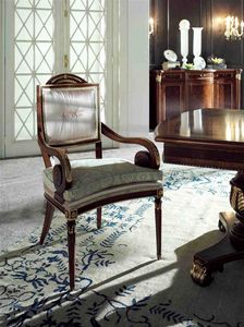 651, Toastmaster clsico de lujo, marco de madera maciza de haya, asiento y respaldo tapizados, perfecto para cenar con estilo