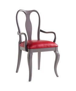 Art. CA131, Cabeza de la silla de la mesa con lneas sinuosas, clsico