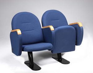 Arcua, Cmodo silln con asiento plegable, para cines