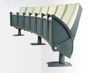 Erasmus, Silln con asiento reclinable, estructura de metal, para sala de conferencias
