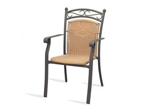 PL 406, Silla con apoyabrazos, tejido, para hoteles y restaurantes