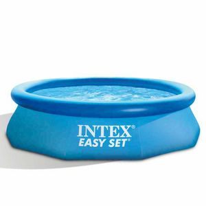 Intex 28122 Easy Conjunto de piscina inflable alrededor del suelo 305x76 - 28122, Piscina inflable con filtro de agua