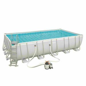 Piscina Bestway 56471 Frame POWER STEEL Rectangular Desmontable 671x366x132 - 56471, Piscina mediana de superficie