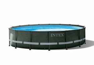 Piscina desmontable Intex 26326 Ultra XTR Frame 488x122cm Redonda - 26326, Piscina sobre tierra robusta y slida