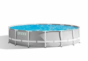 Piscina desmontable Intex 26724 ex 26734 Prism Frame Redonda 457x107 - 26724, Piscina redonda