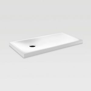 Corian rectangular - 6 cm de espesor, Plato de ducha rectangular para spa y hogar