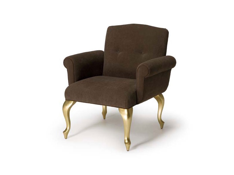Art.207 armchair, Sillón de estilo clásico para salas de espera y hoteles