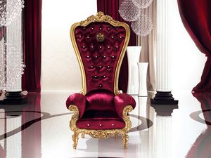 B/110/5 The Throne, Silln con final elegante, para un hotel de suite