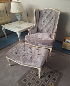 Art. 800/B, Silln de Berpere con Capitonn Padding