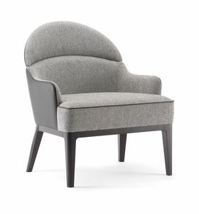 ASTON LOUNGE CHAIR 062 P, Silln de formas agradablemente sinuosas