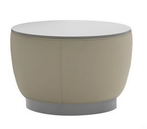 Diadema 04012, Pouf mesa de centro con tapa de madera