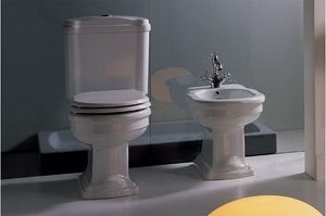 ROYAL WC MB BIDET, Monobloc WC con cisterna, funda de asiento y bid