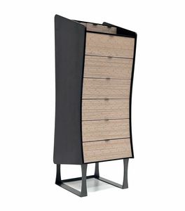 MB65B Silhouette Lux cajonera, C�moda de madera elegante y esbelta