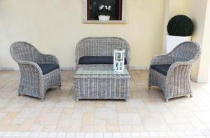 Mawi set, Set de mimbre, para salones al aire libre e interiores