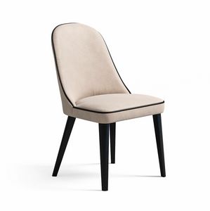 Kally 0600, Silla de madera acolchada para el comedor