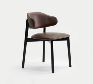 Marie, Silla acolchada con estructura de madera