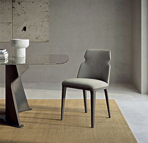SE60 Shape silla, Silla de comedor tapizada