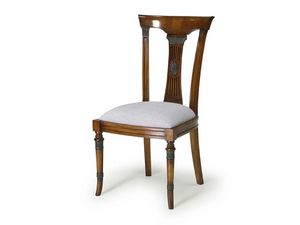 Art.186 chair, Cena de la silla, asiento tapizado y respaldo de madera