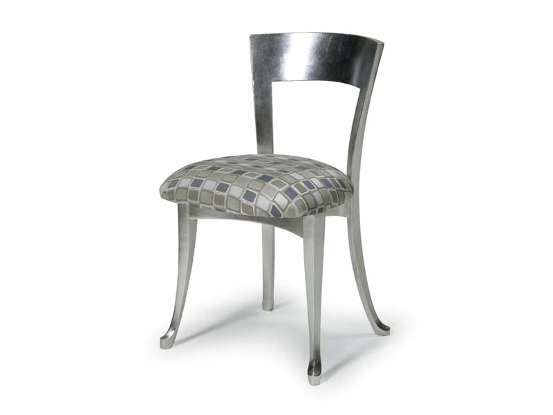 Art.446 chair, Silla de madera con asiento acolchado, de estilo clásico